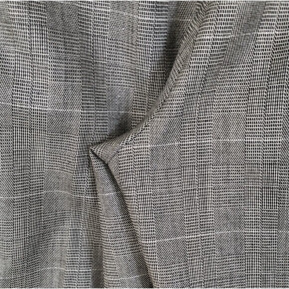 Harve Bernard Trousers Women's 14P Wool Black White Pockets Lined Houndstooth - Picture 6 of 10